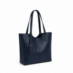 Fashionable and unique women's round-mouthed tote bag.