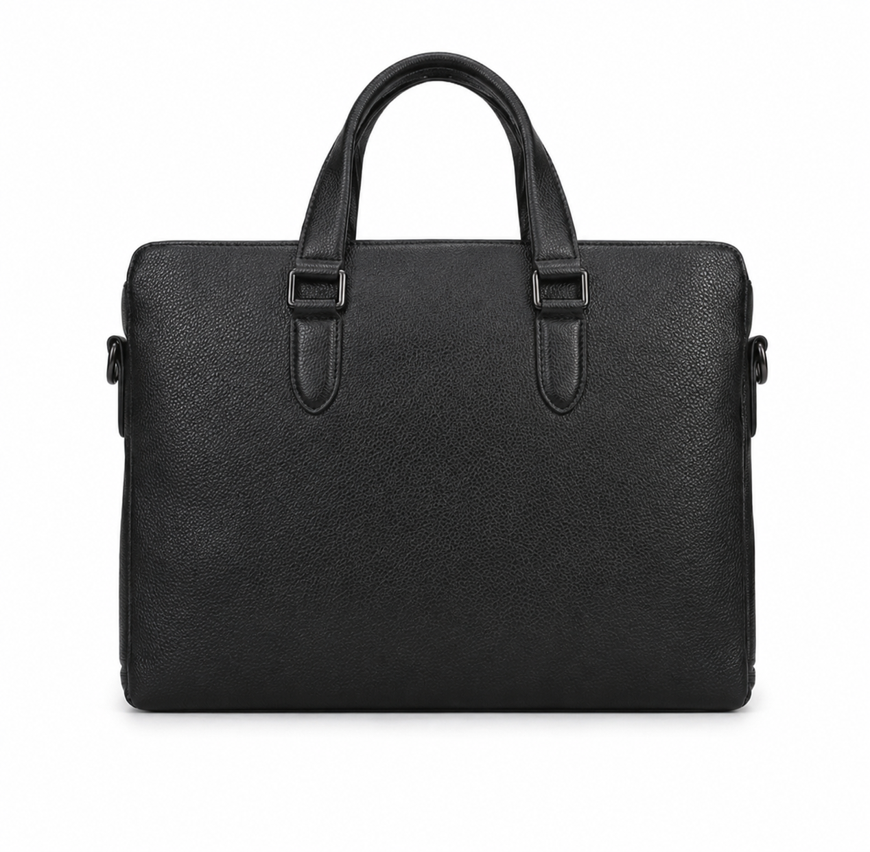 Genuine leather handmade luxury business briefcase.