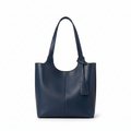 Fashionable and unique women's round-mouthed tote bag.
