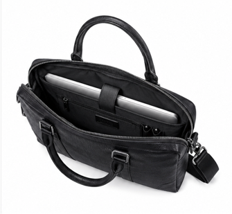 Cặp Da Doanh Nhân Heritage Black