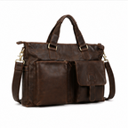 Cặp Da Cao Cấp Frontier Briefcase Phong Cách Vintage
