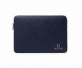 Soft, Water-Resistant Mill Grain Cowhide Leather Laptop Sleeve